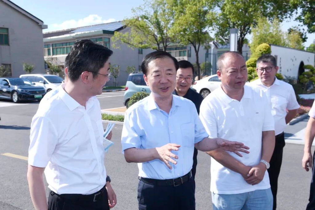 許峰調研張家港河河道治理工作